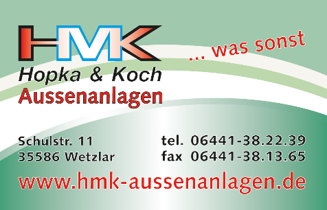 www.hmk-aussenanlagen.de Sponsor